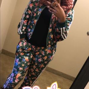 2 piece velour jogger